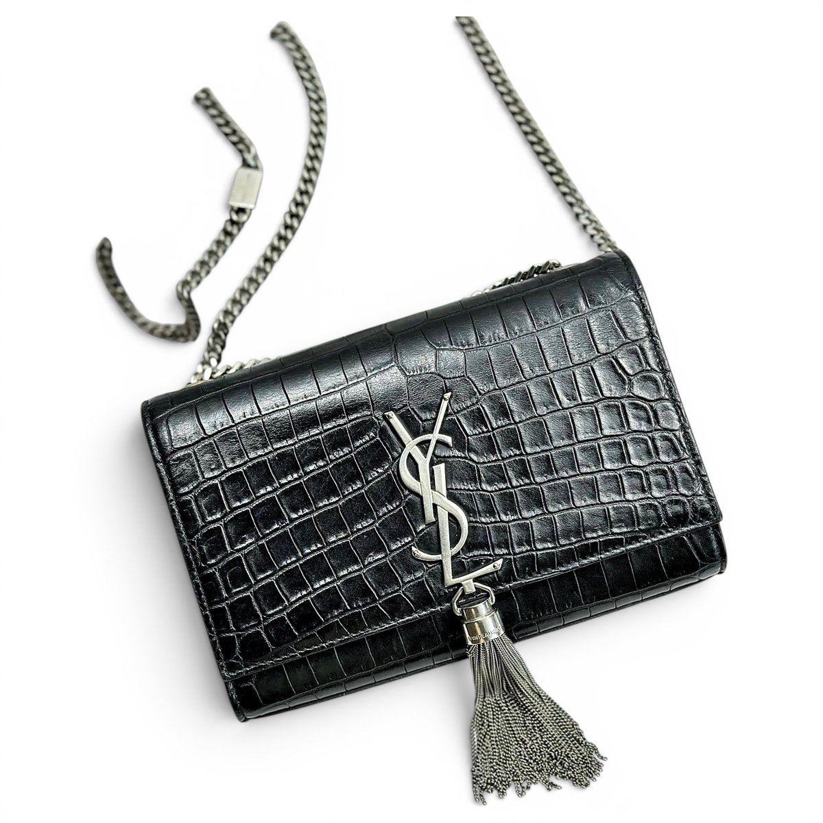 Kate monogramme leather crossbody bag
