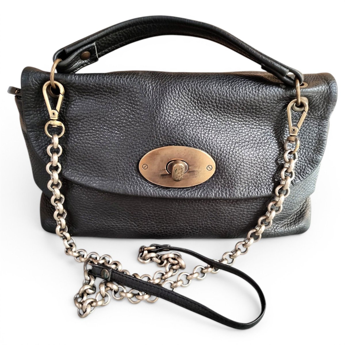 Leather crossbody bag