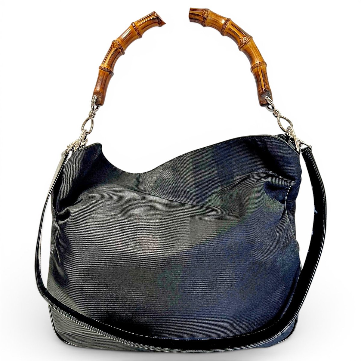 Bamboo Top Handle handbag