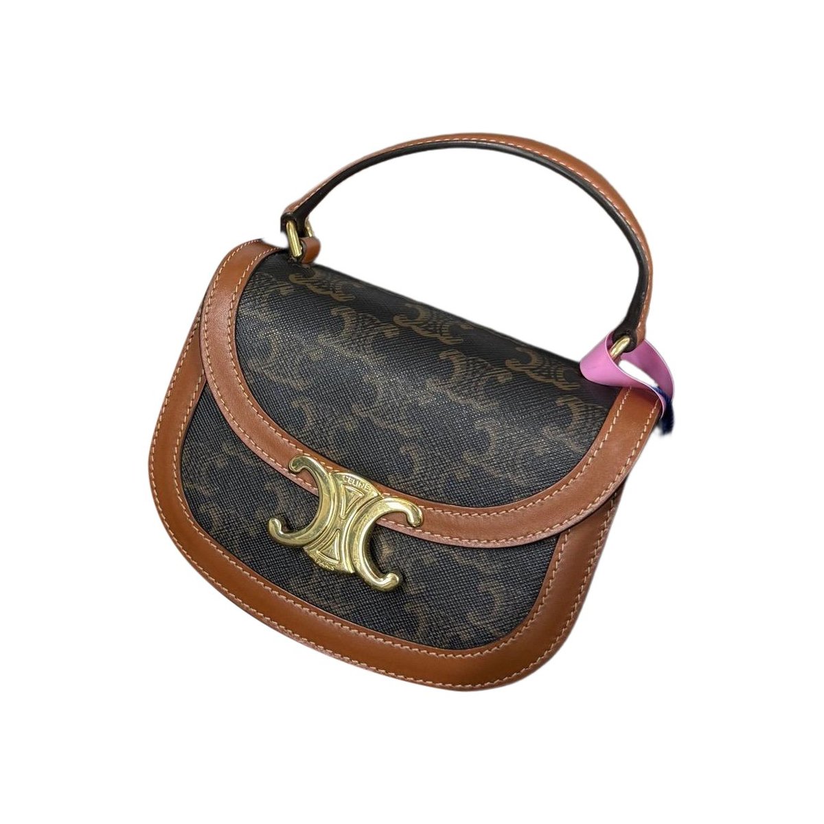 Clea leather handbag