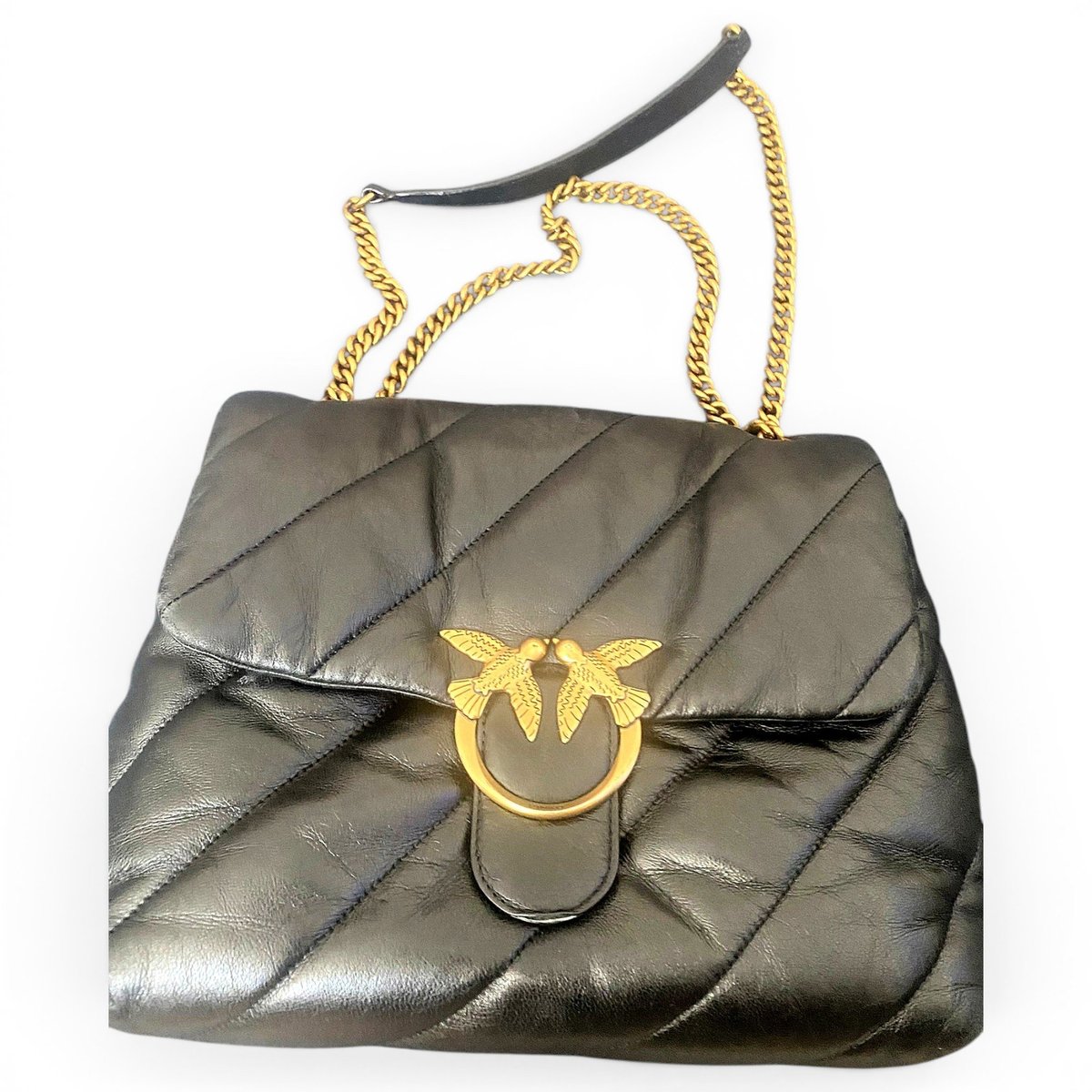 Leather crossbody bag