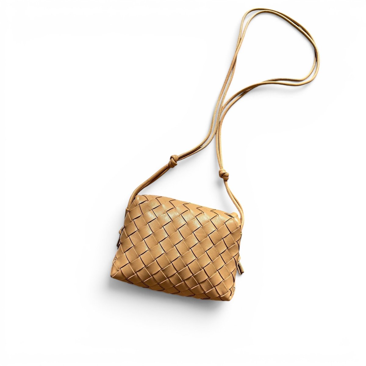 Loop leather crossbody bag