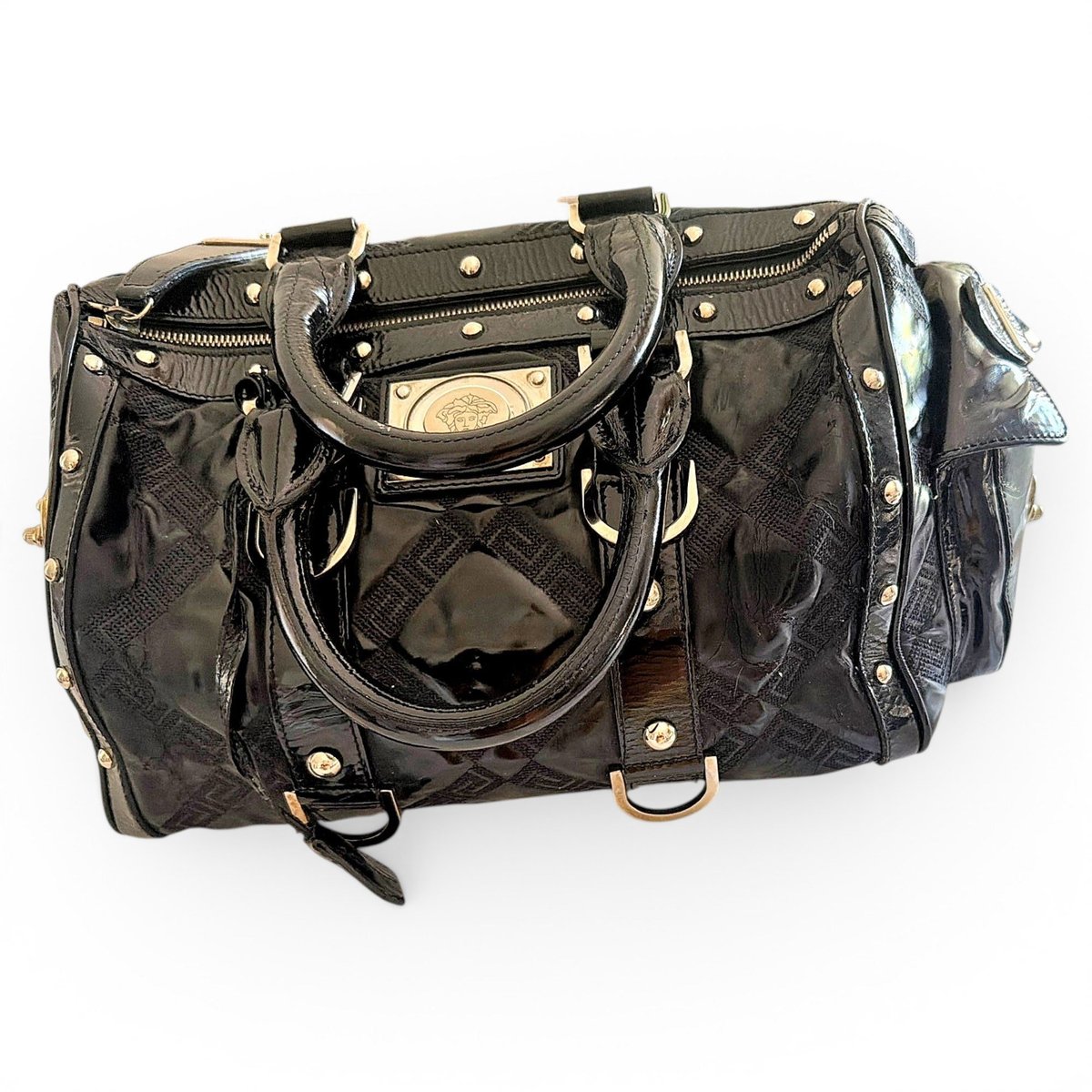 Icon leather handbag