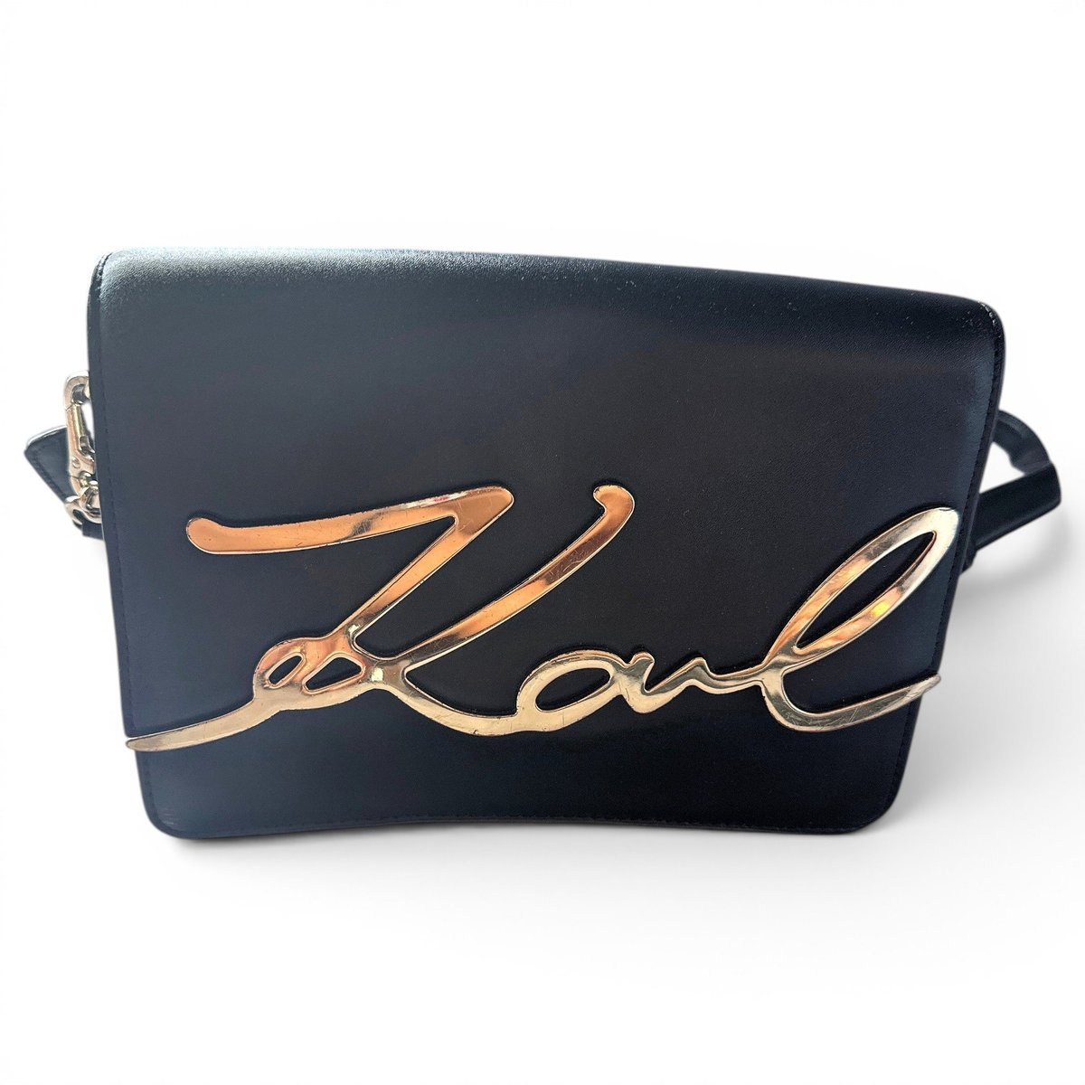 Leather crossbody bag