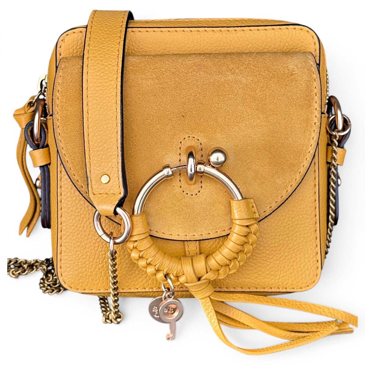 Joan leather crossbody bag