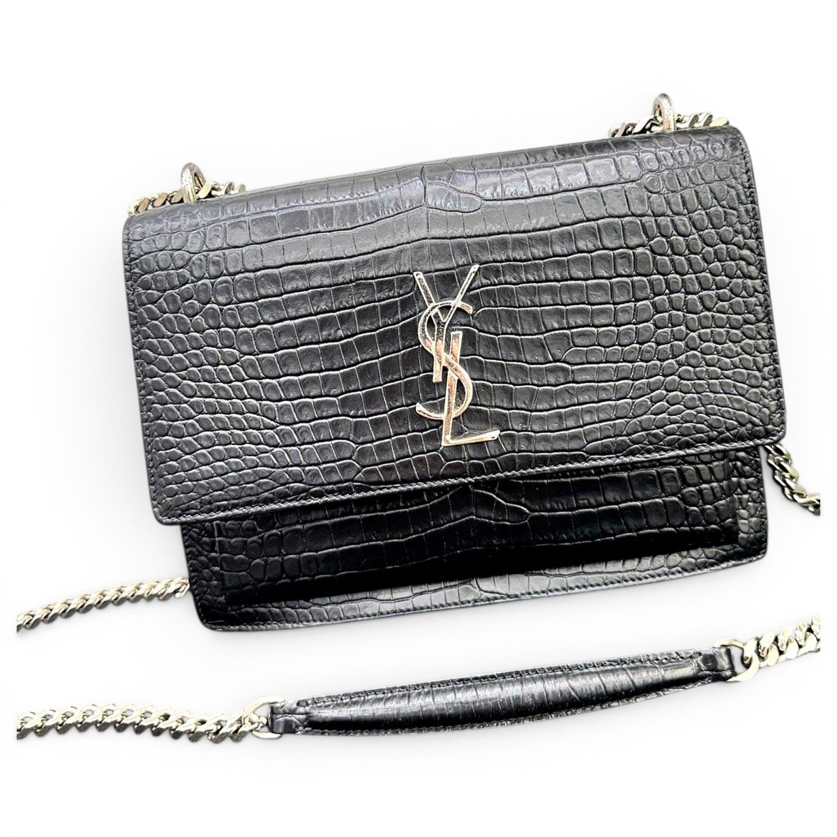 Sunset leather handbag