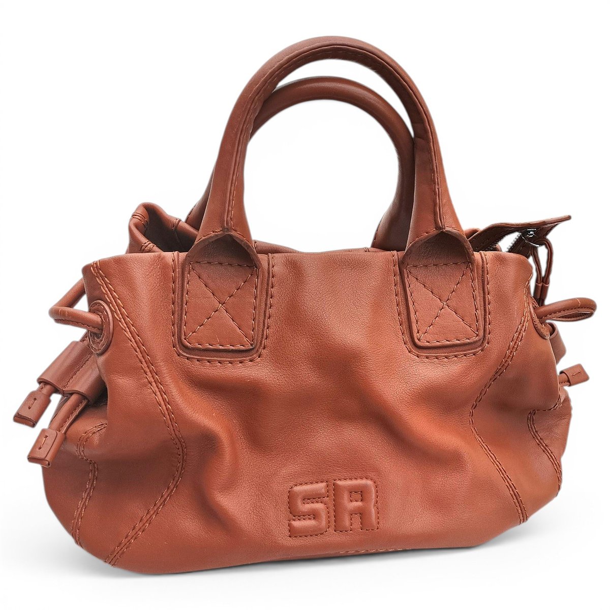 Leather handbag