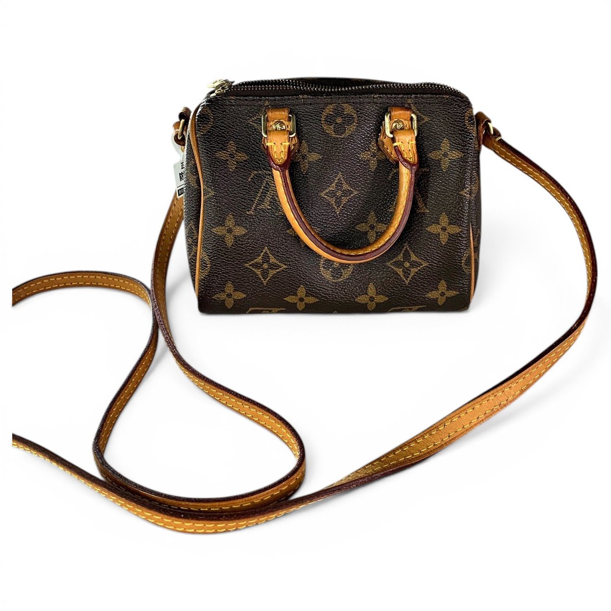 Nano Speedy / Mini HL leather handbag