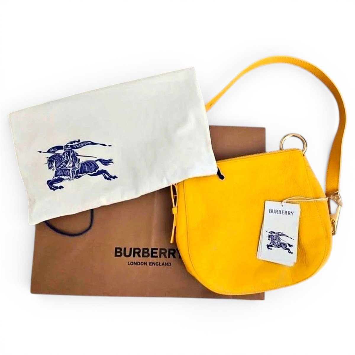 Knight leather handbag