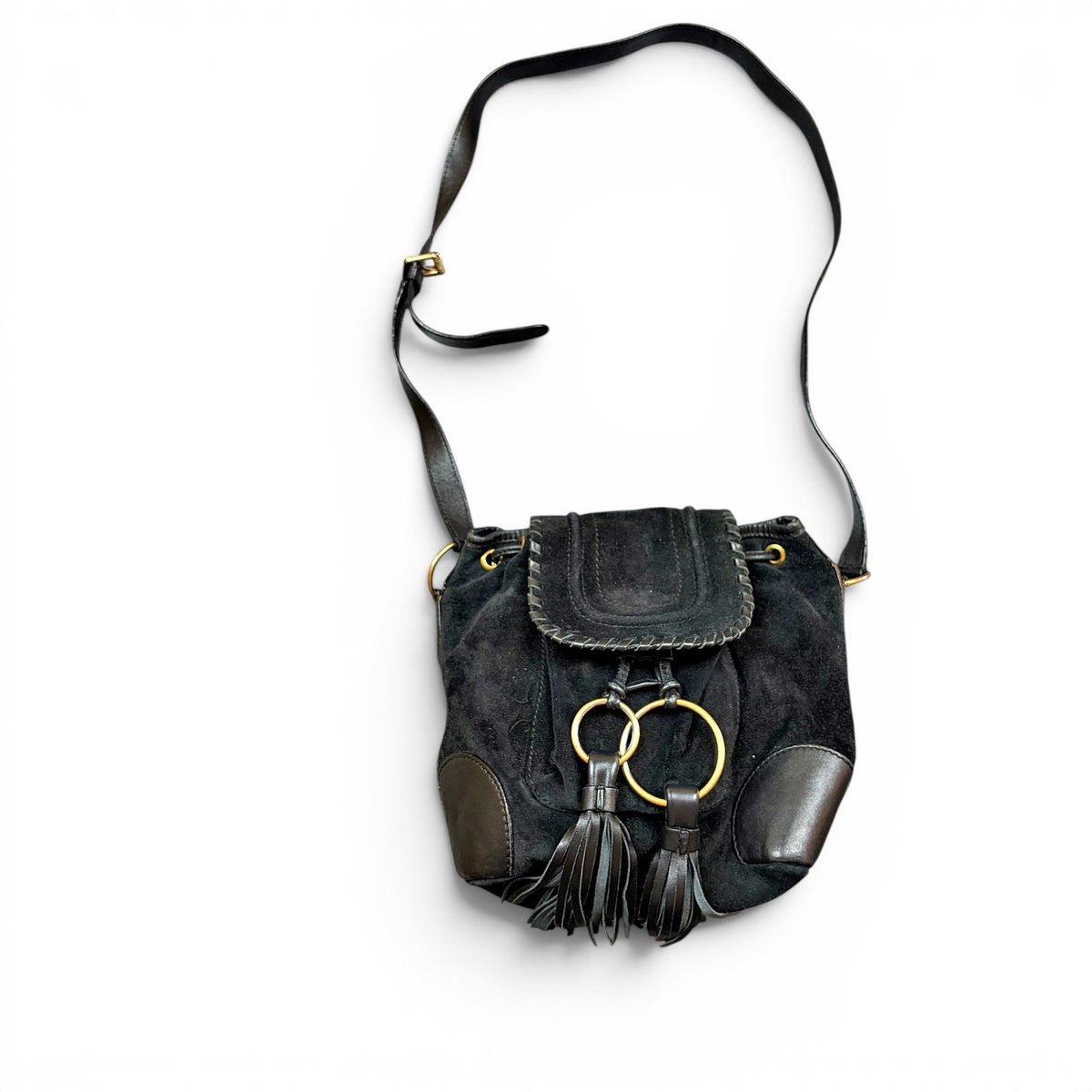 Leather crossbody bag
