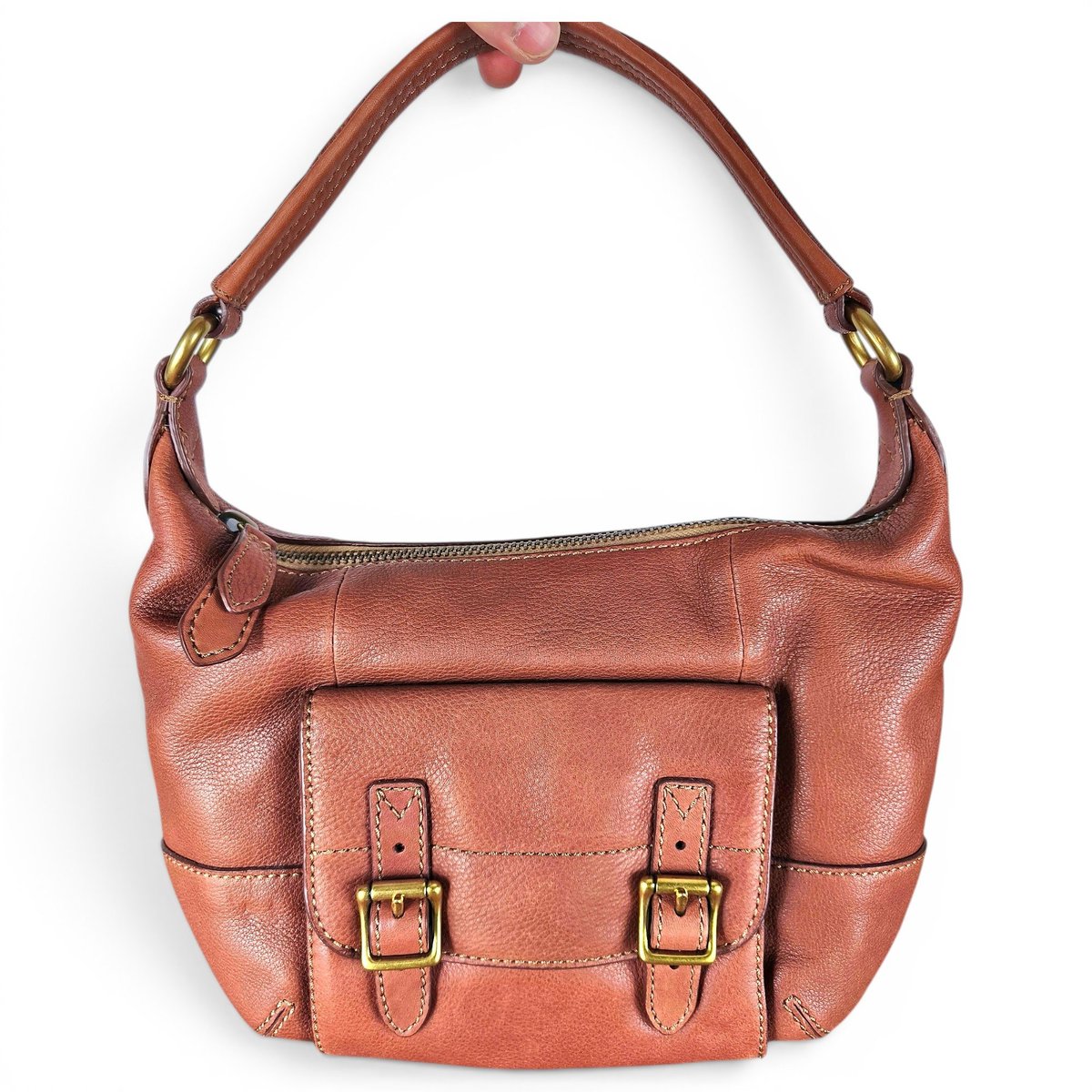 Leather handbag