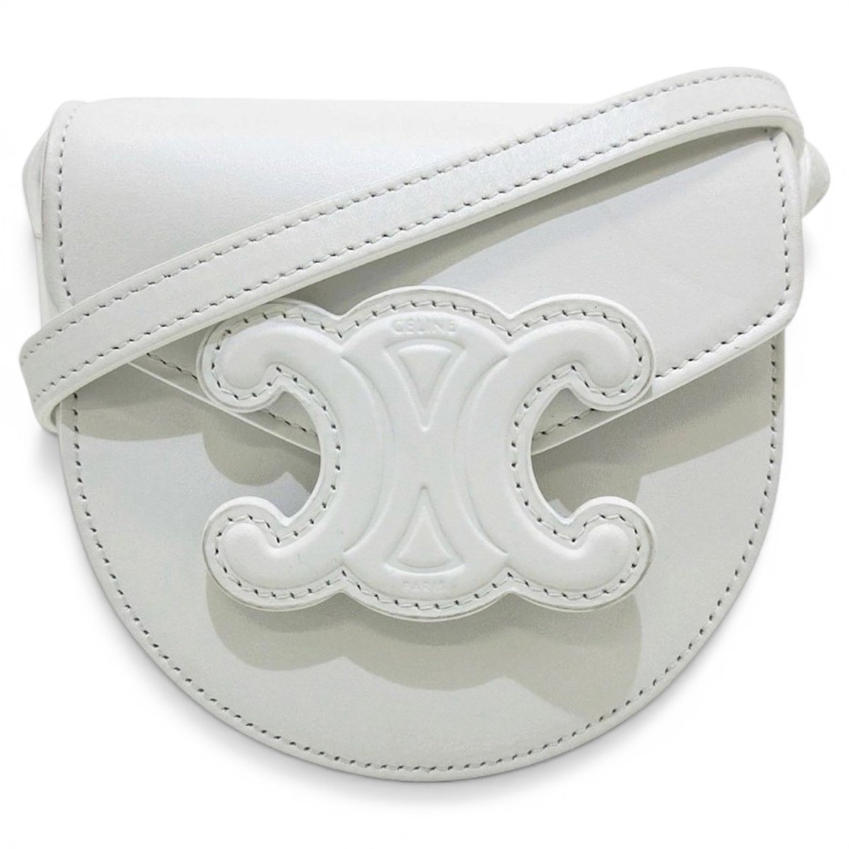 Clea leather crossbody bag