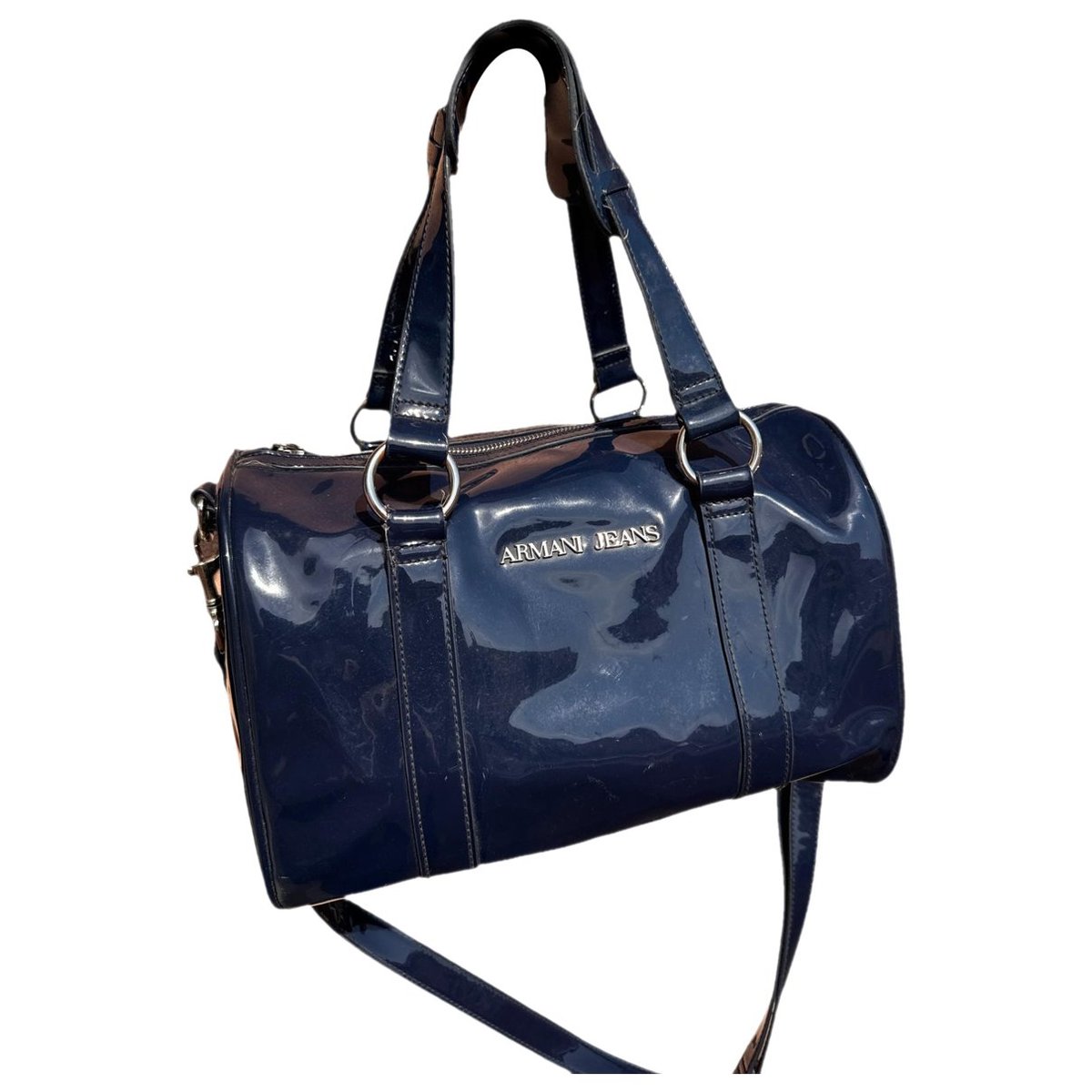 Patent leather 24h bag
