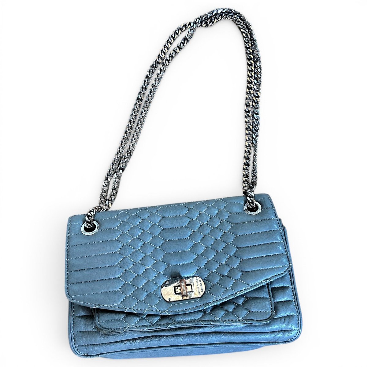 Rock leather handbag