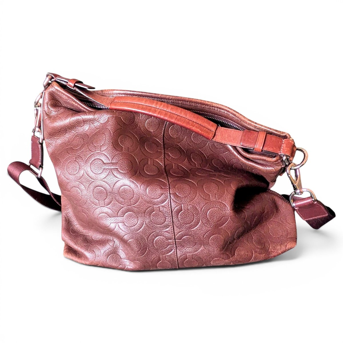 Leather crossbody bag