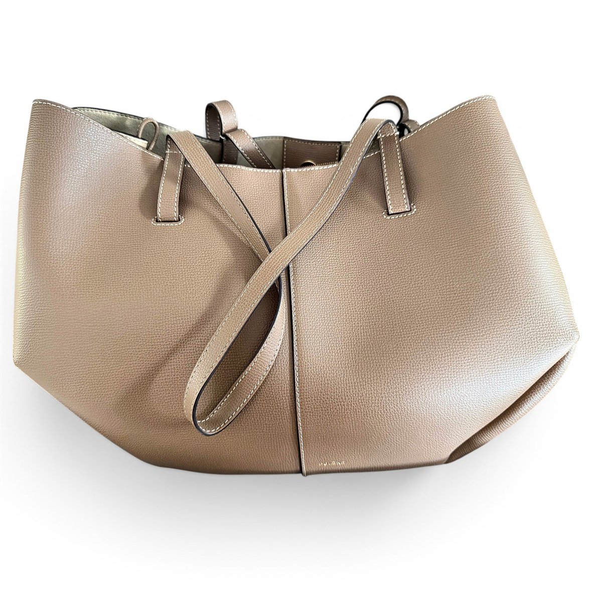 Leather tote