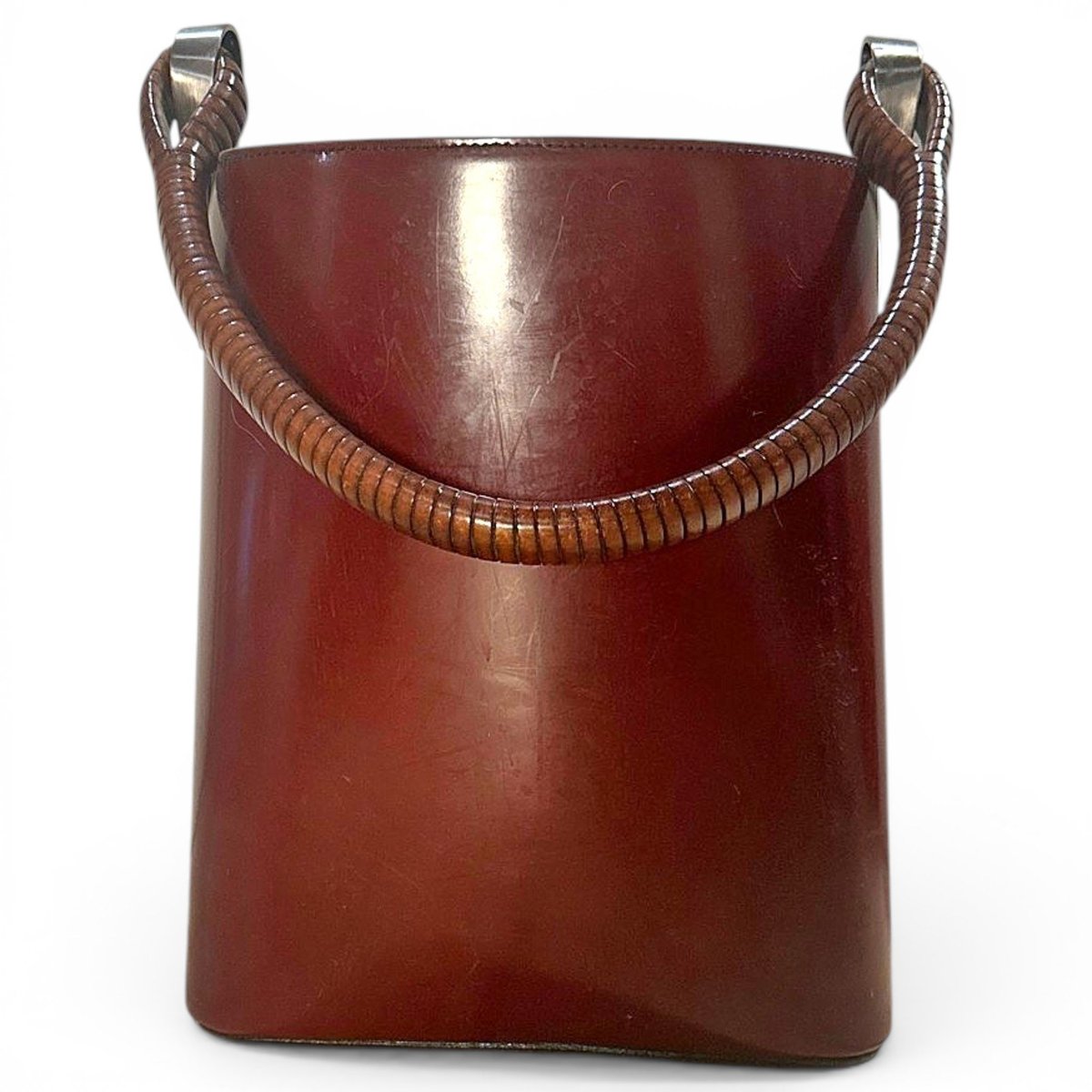 Pagodon leather handbag