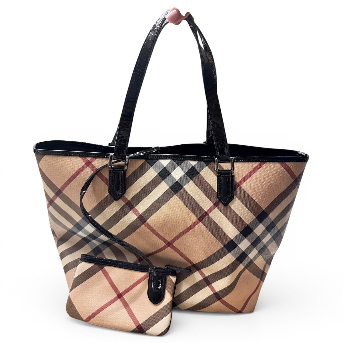 Leather tote