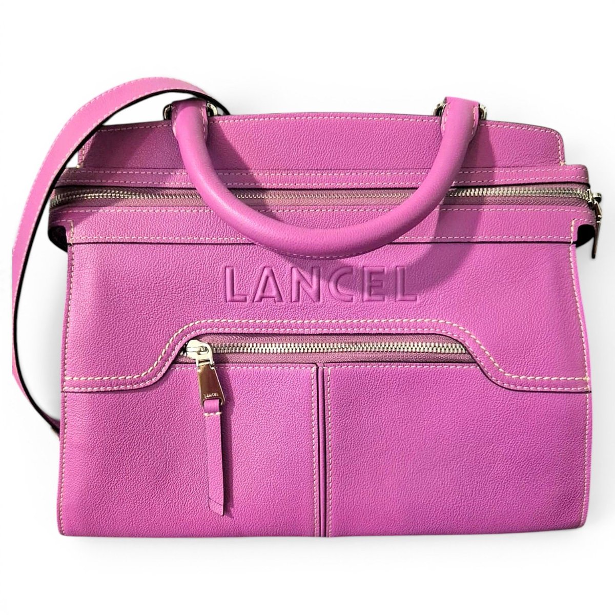 Leather handbag
