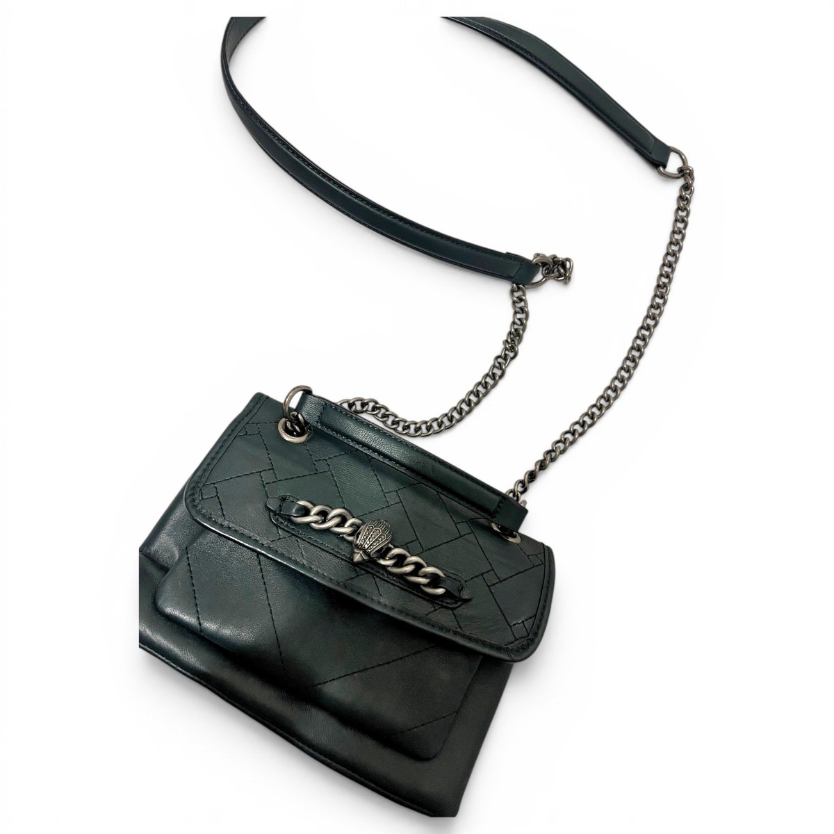Leather crossbody bag