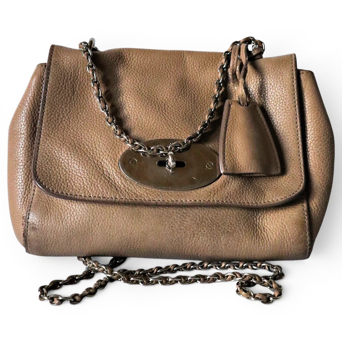 Lily leather handbag