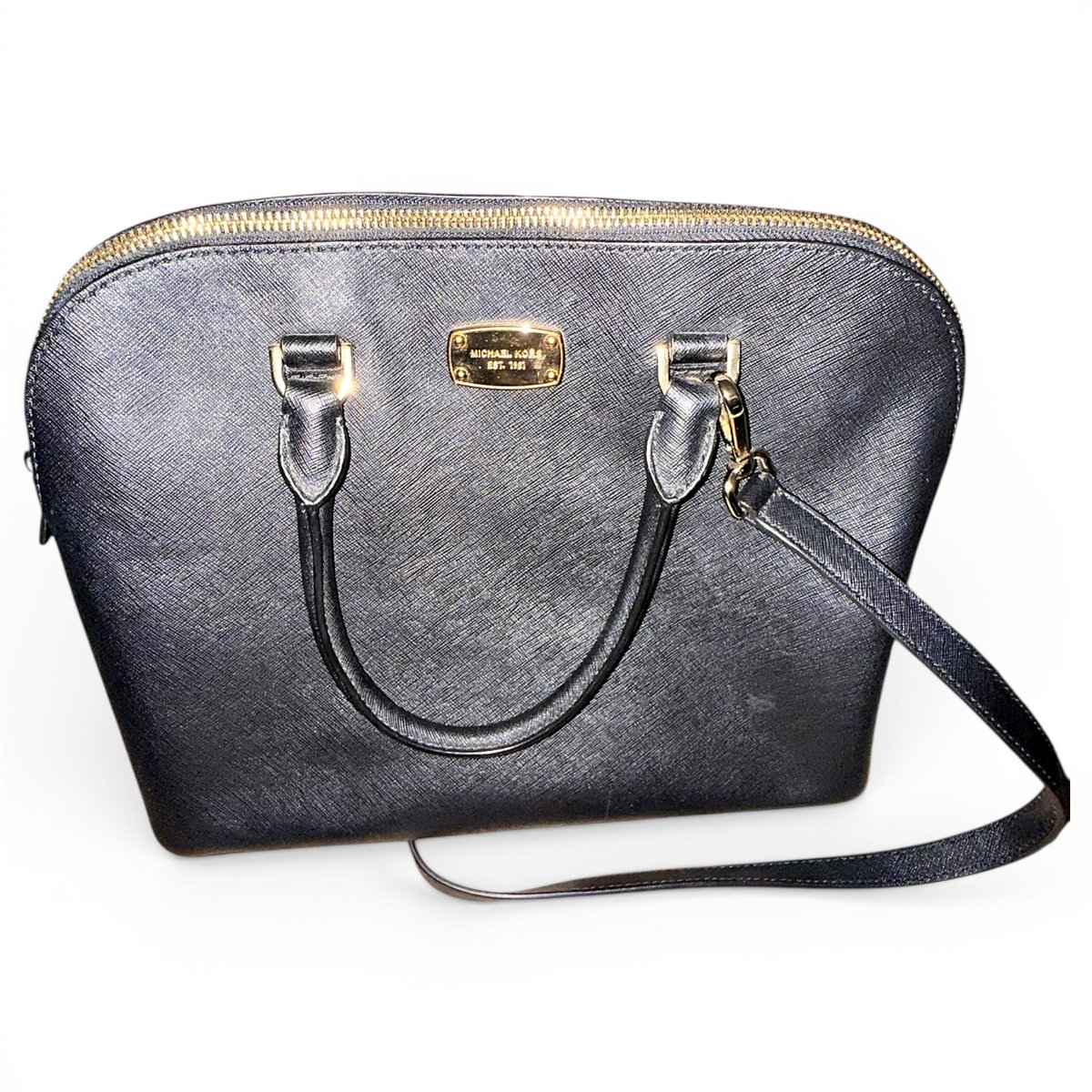 Cindy leather satchel