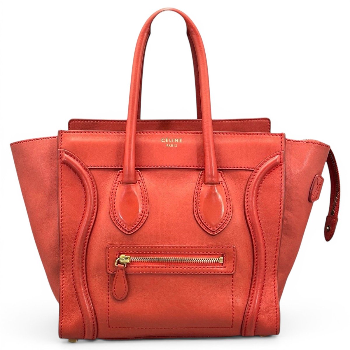 Luggage leather handbag