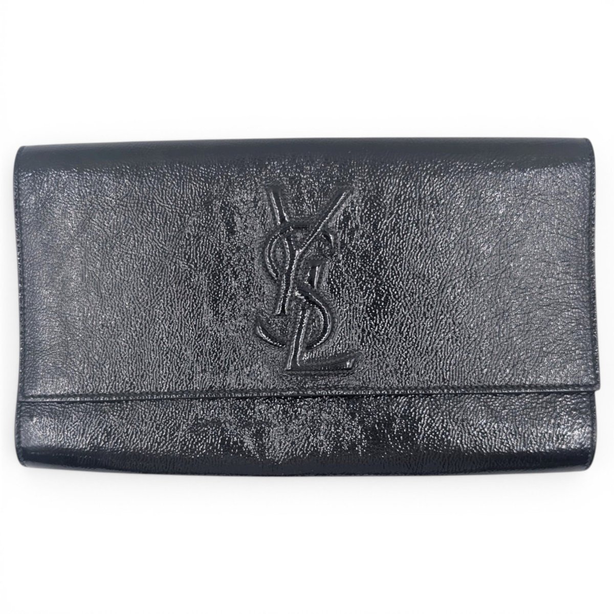 Belle de Jour leather clutch bag