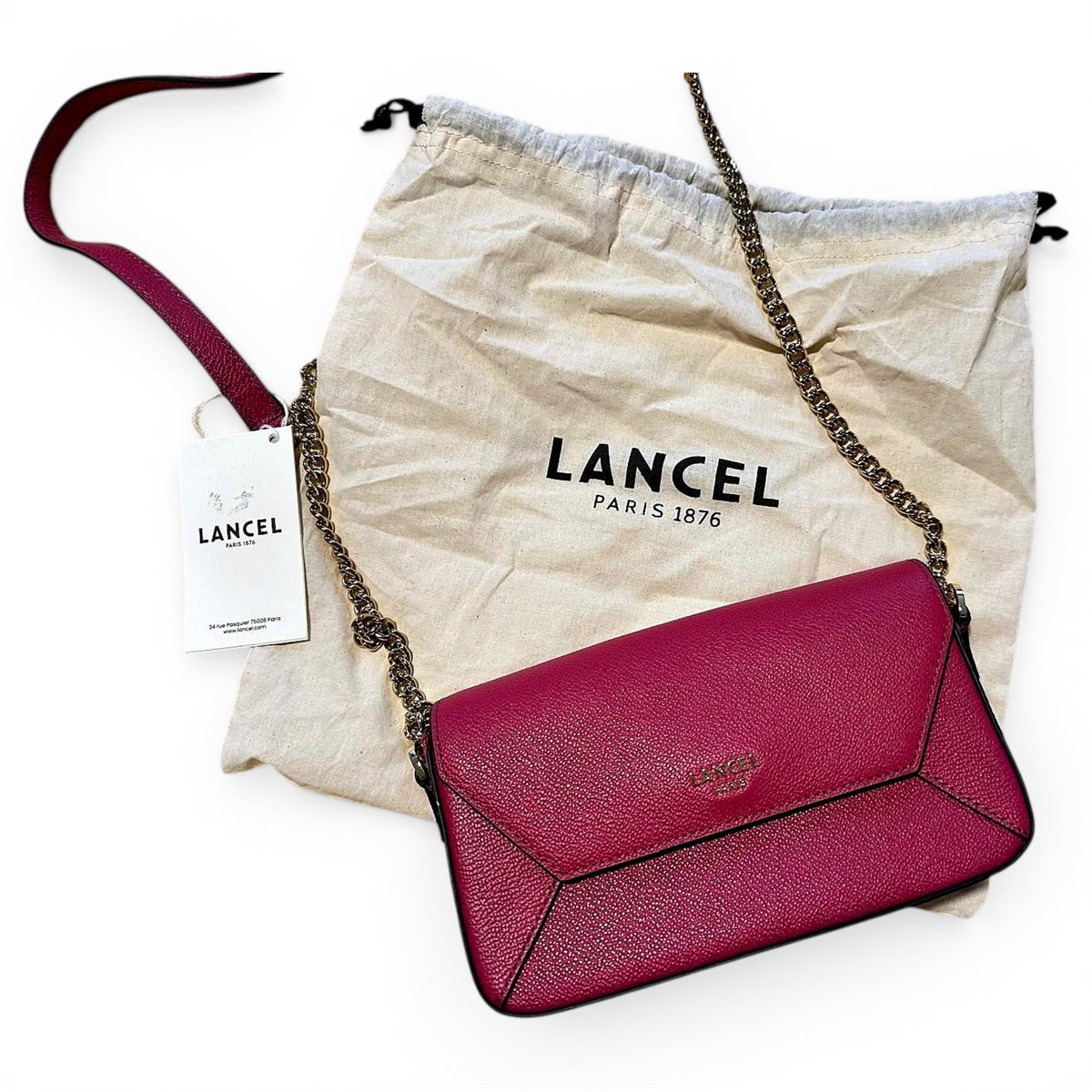 Leather handbag