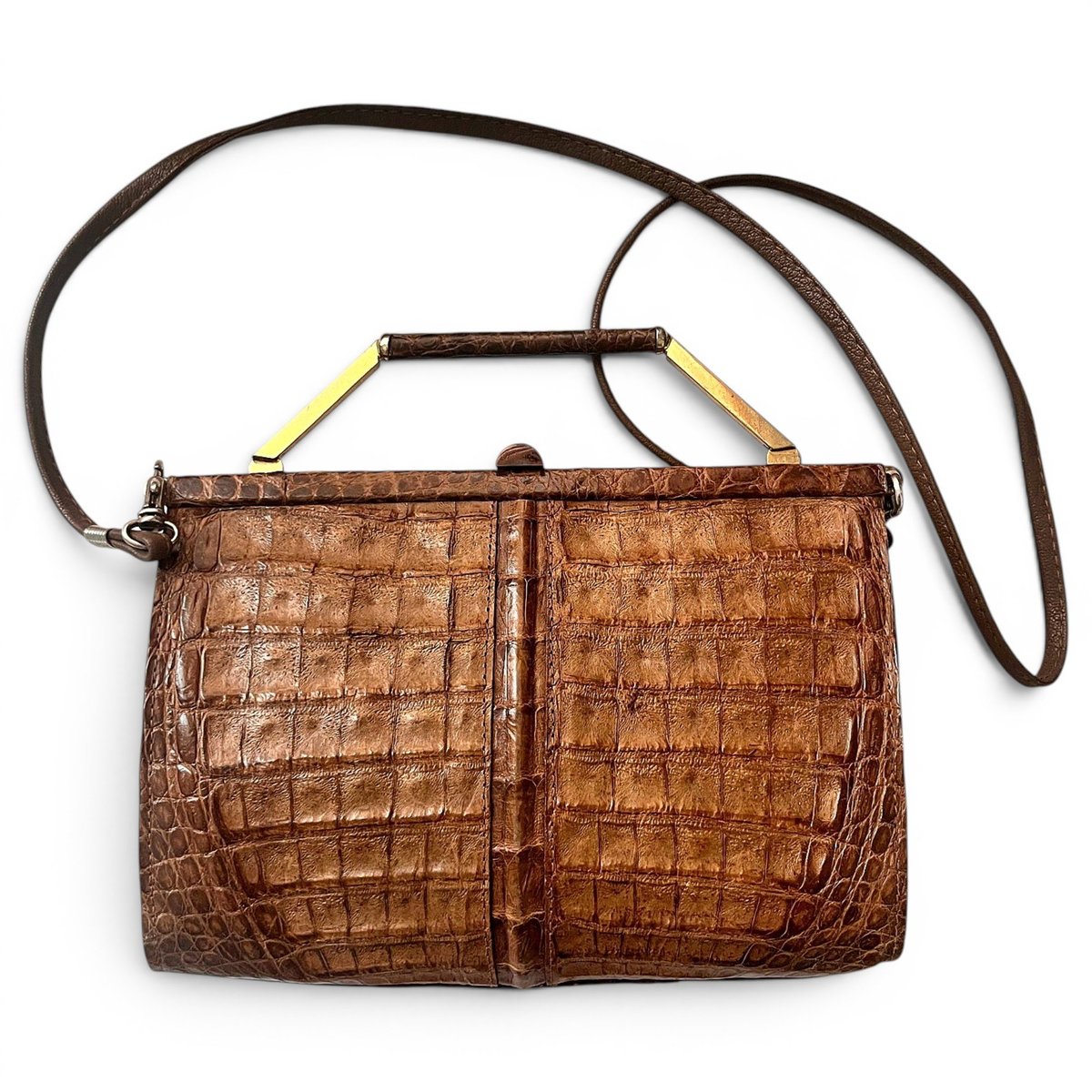Exotic leathers handbag