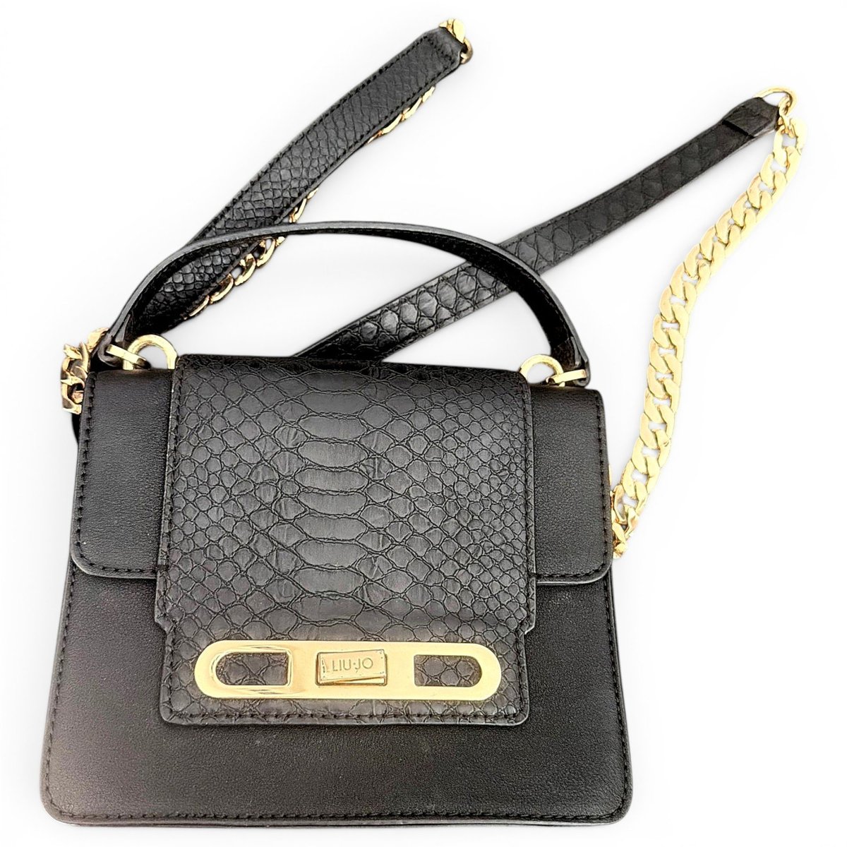 Leather crossbody bag
