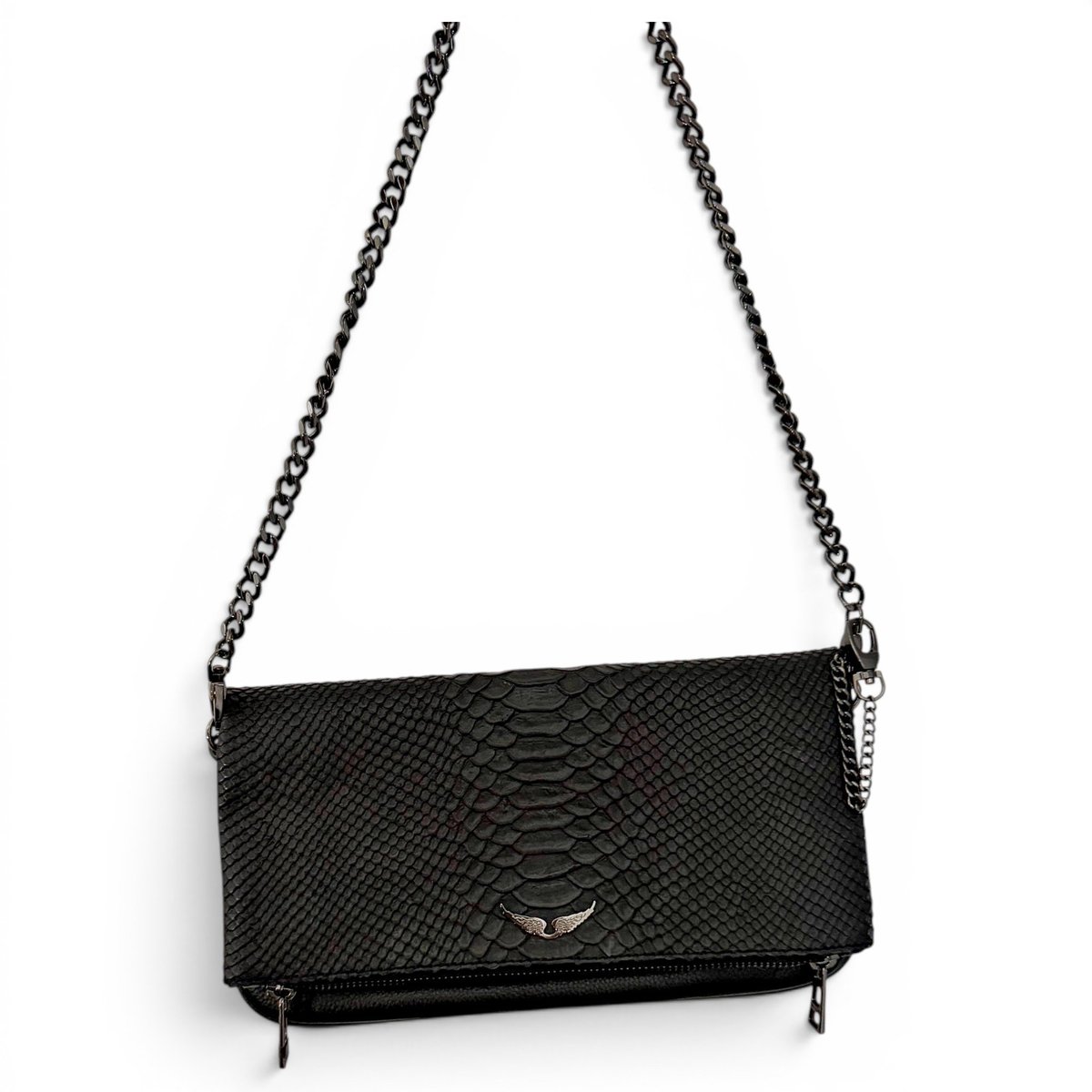 Rock leather handbag