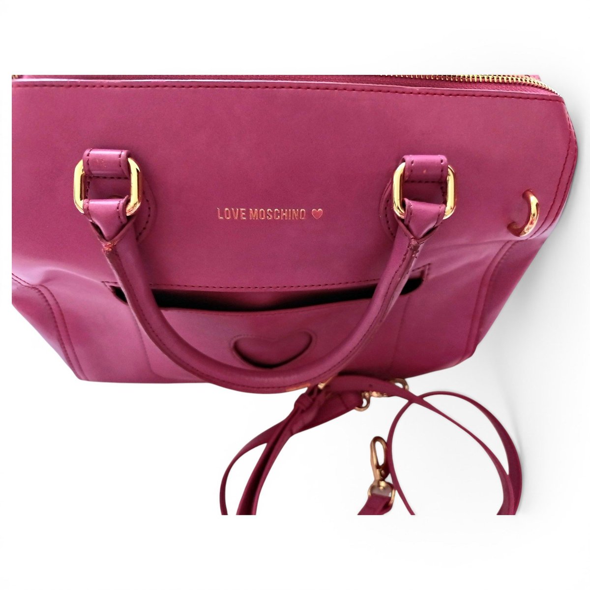 Vegan leather handbag