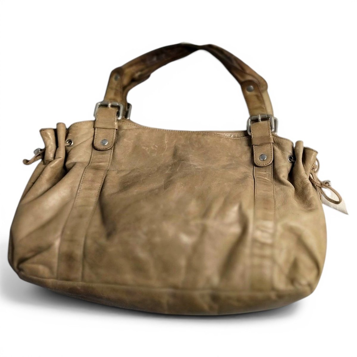 24h leather handbag