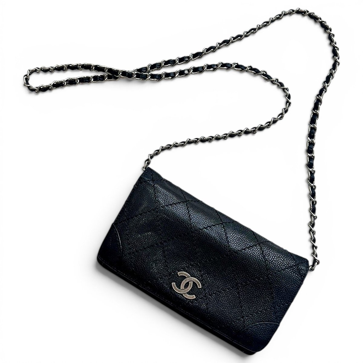 Leather crossbody bag