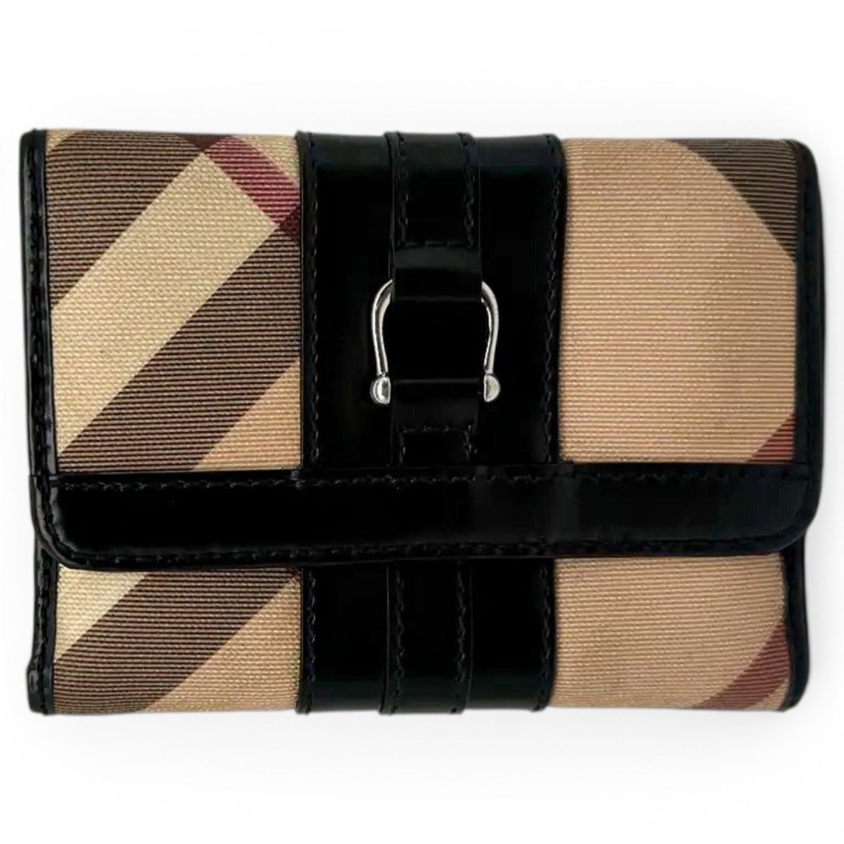 Vinyl clutch bag