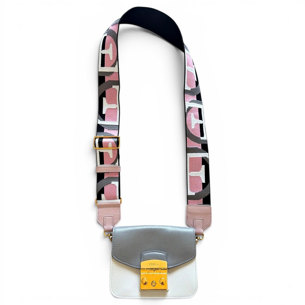 Metropolis leather crossbody bag