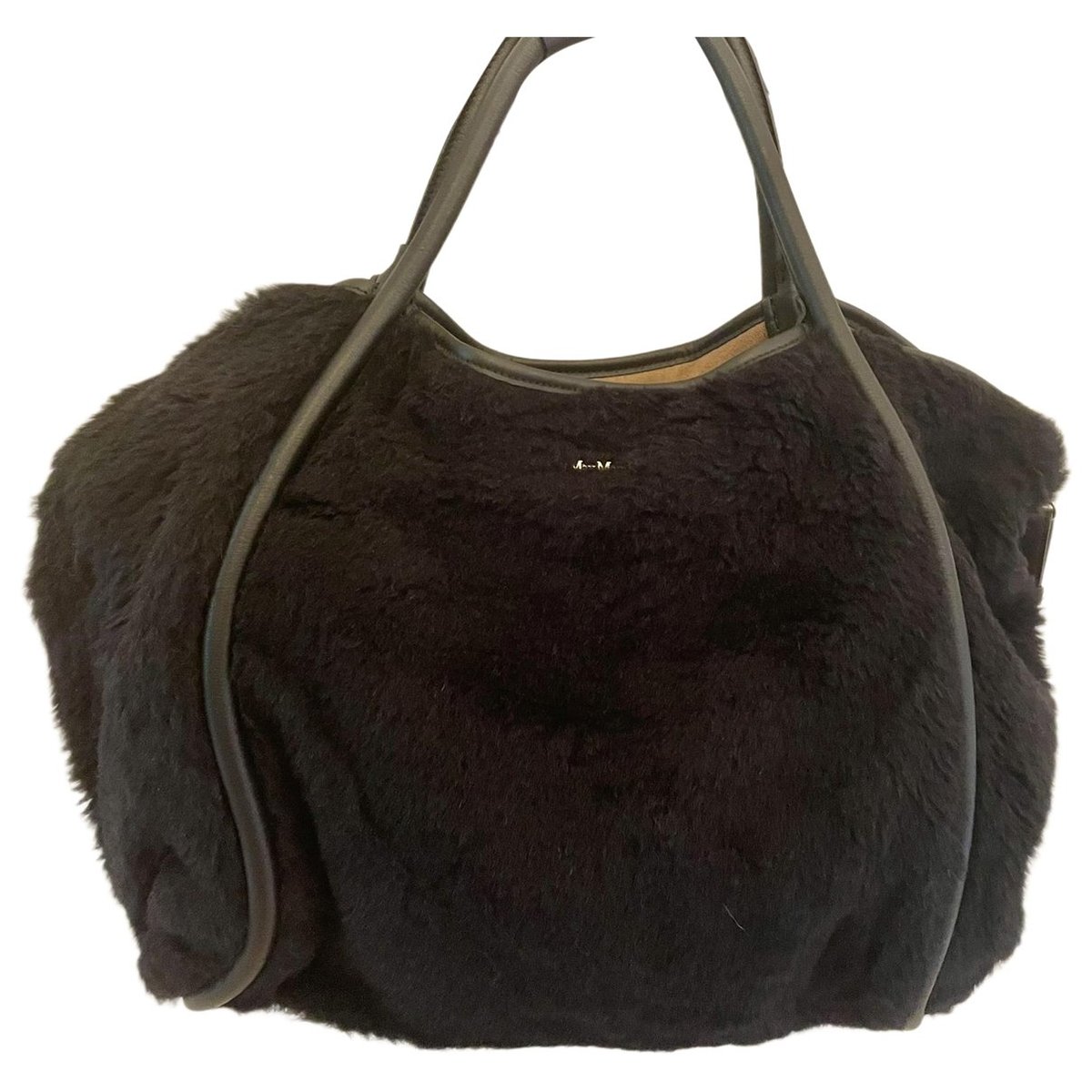 Marine wool handbag