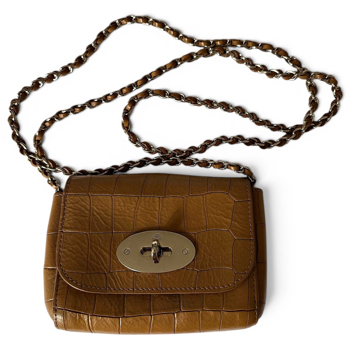 Lily leather crossbody bag