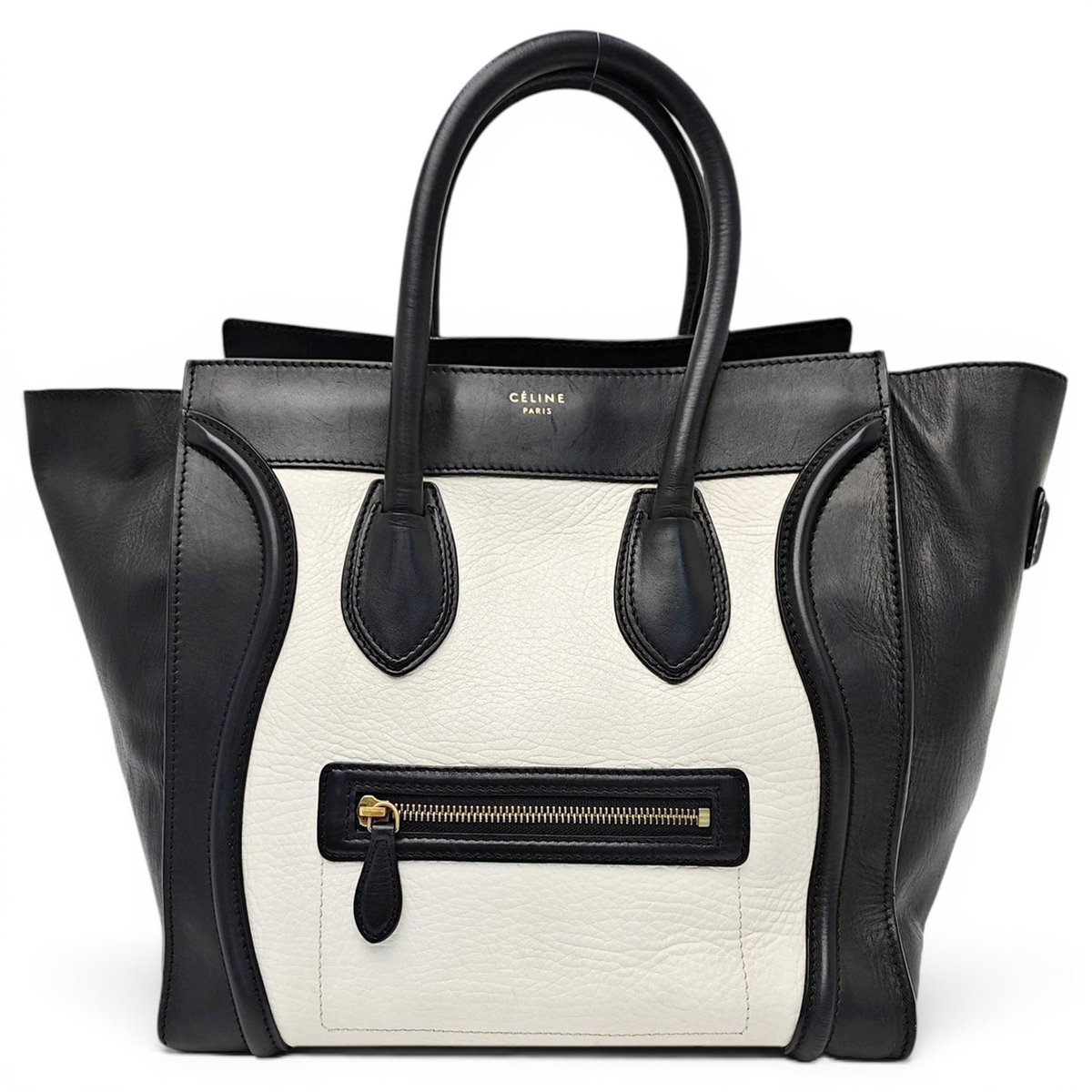 Luggage leather handbag