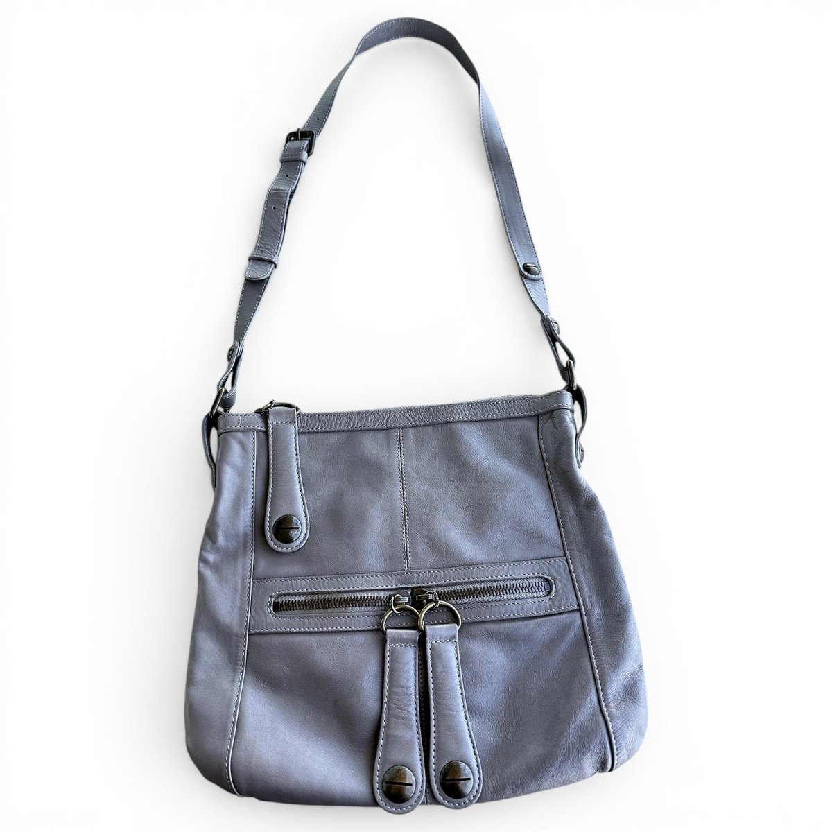 Leather crossbody bag