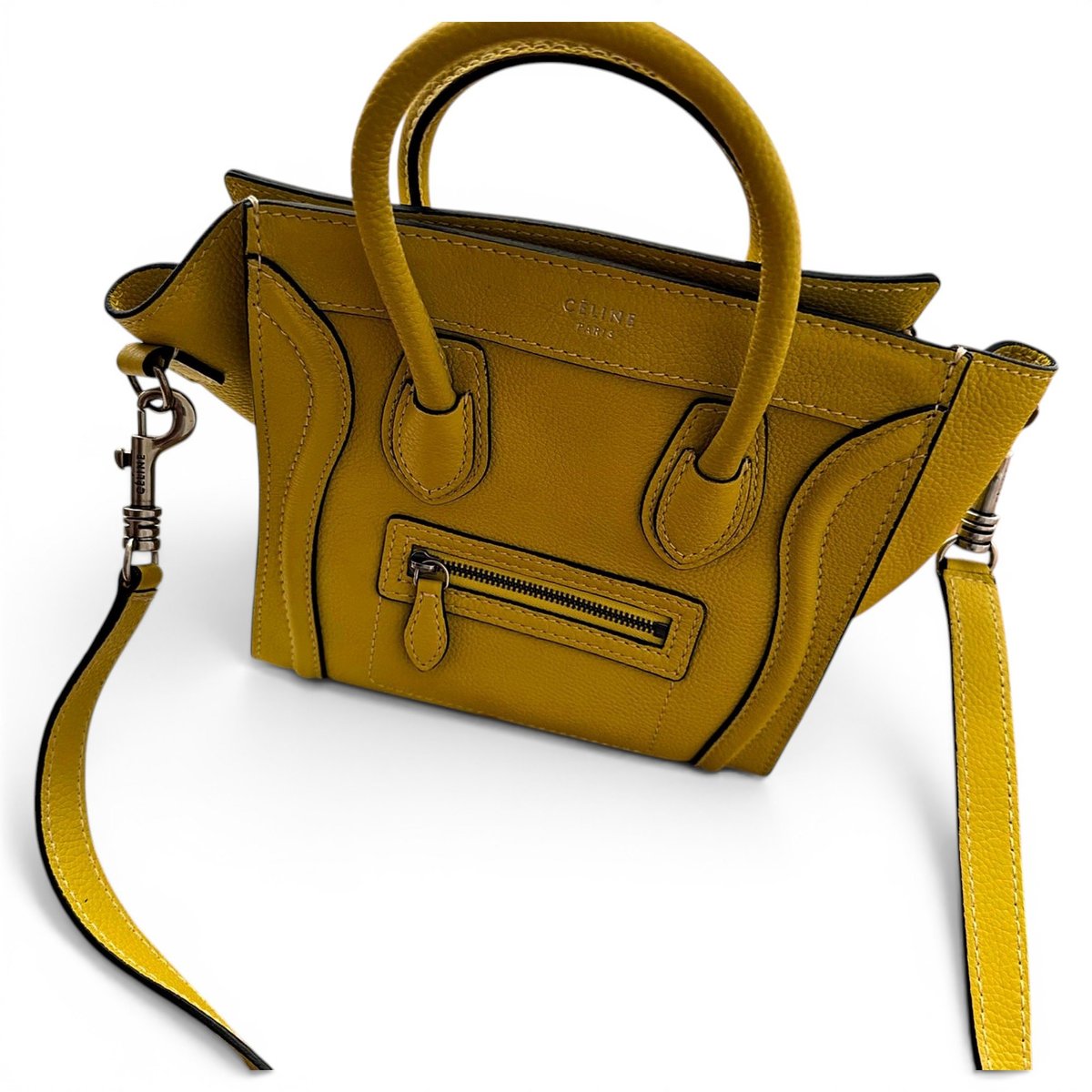 Luggage leather handbag