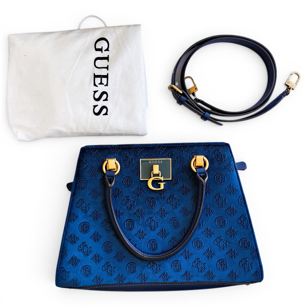 Velvet handbag