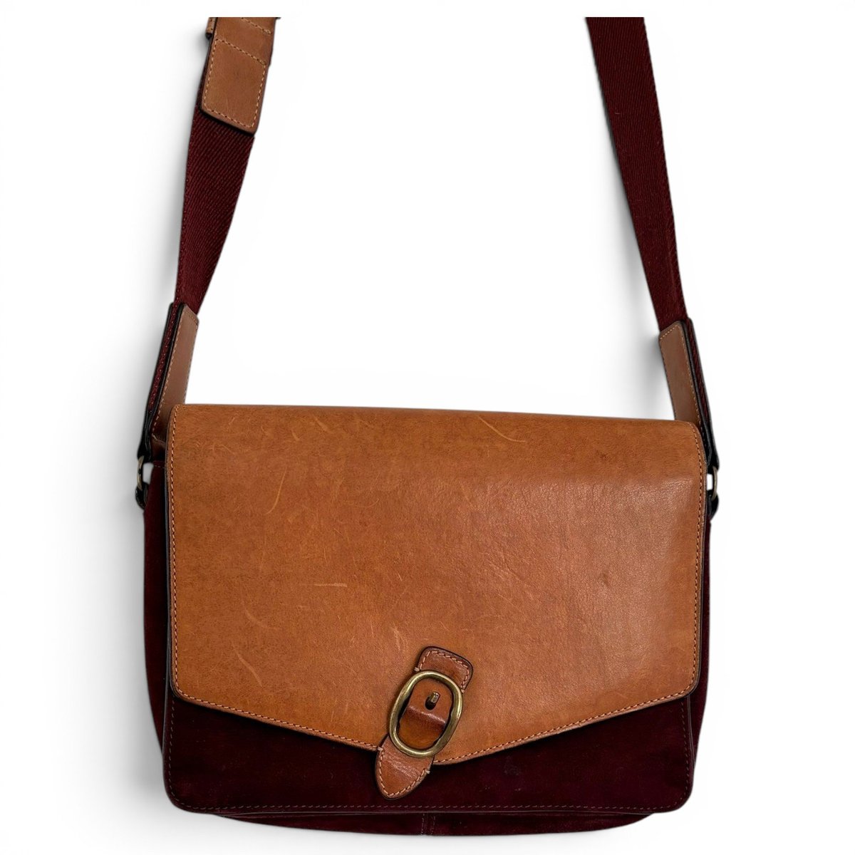 Leather crossbody bag