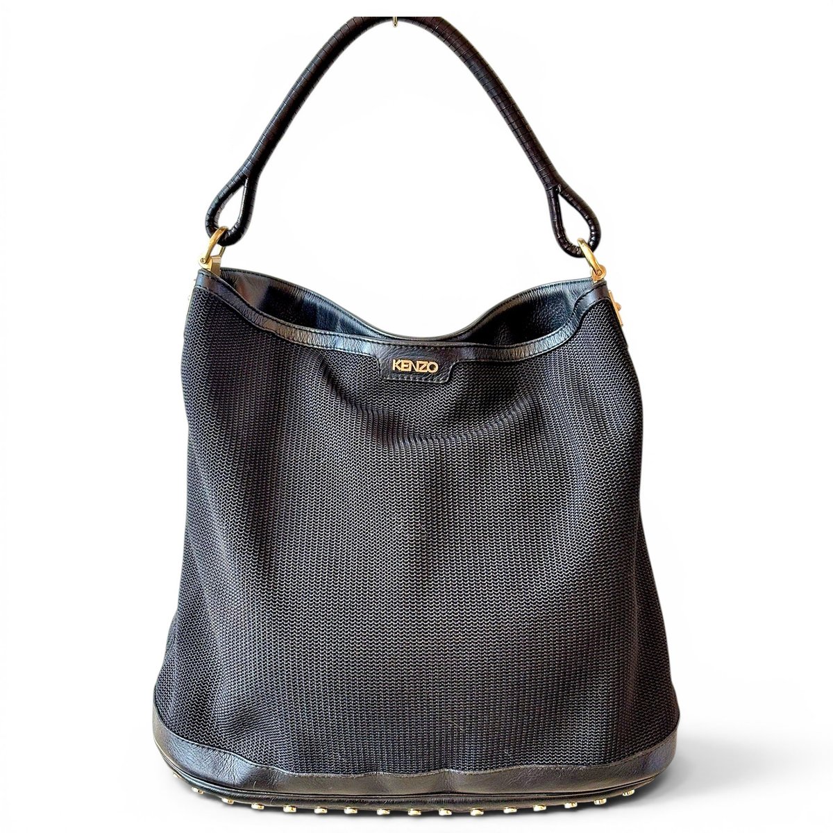 Pagodon leather handbag