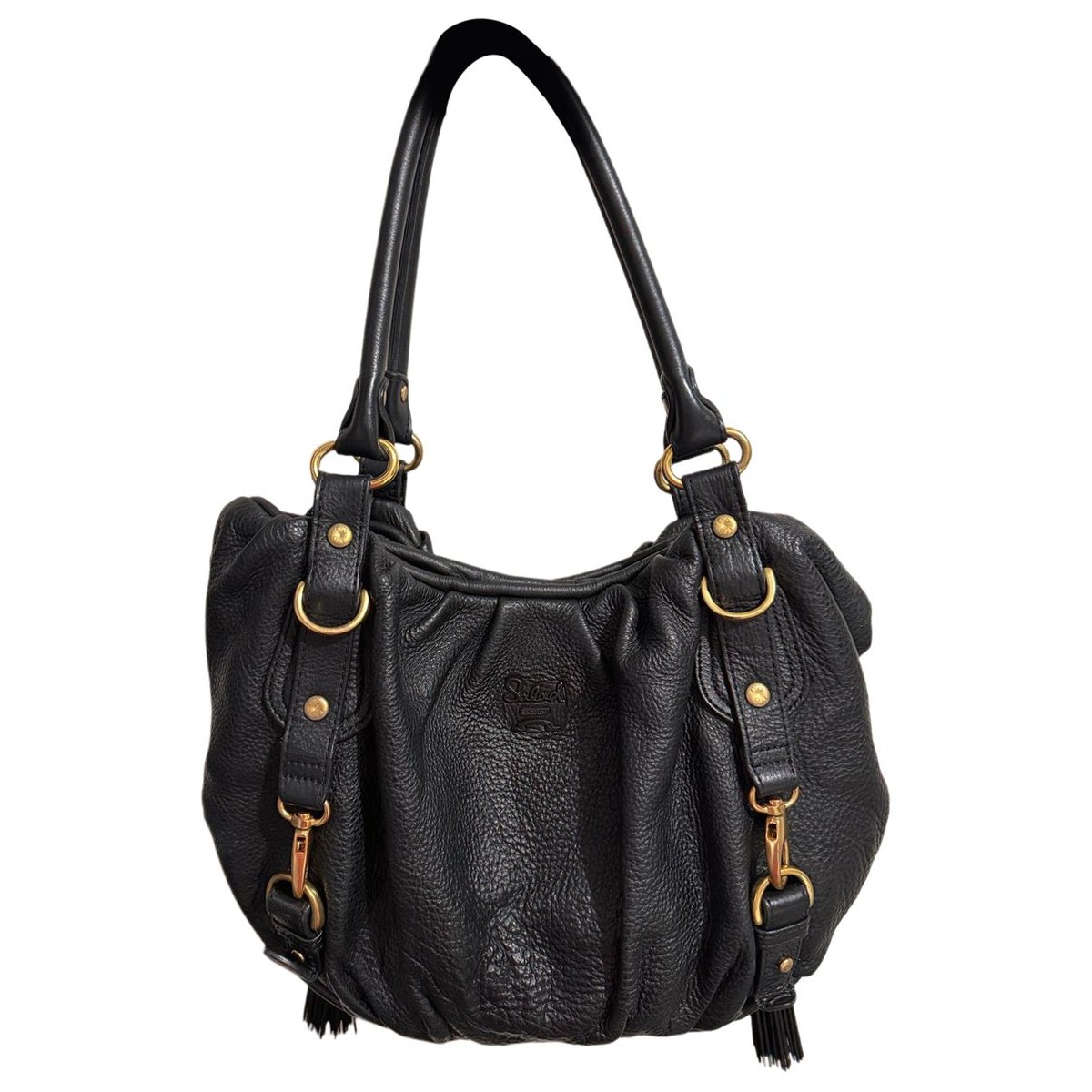 Leather handbag