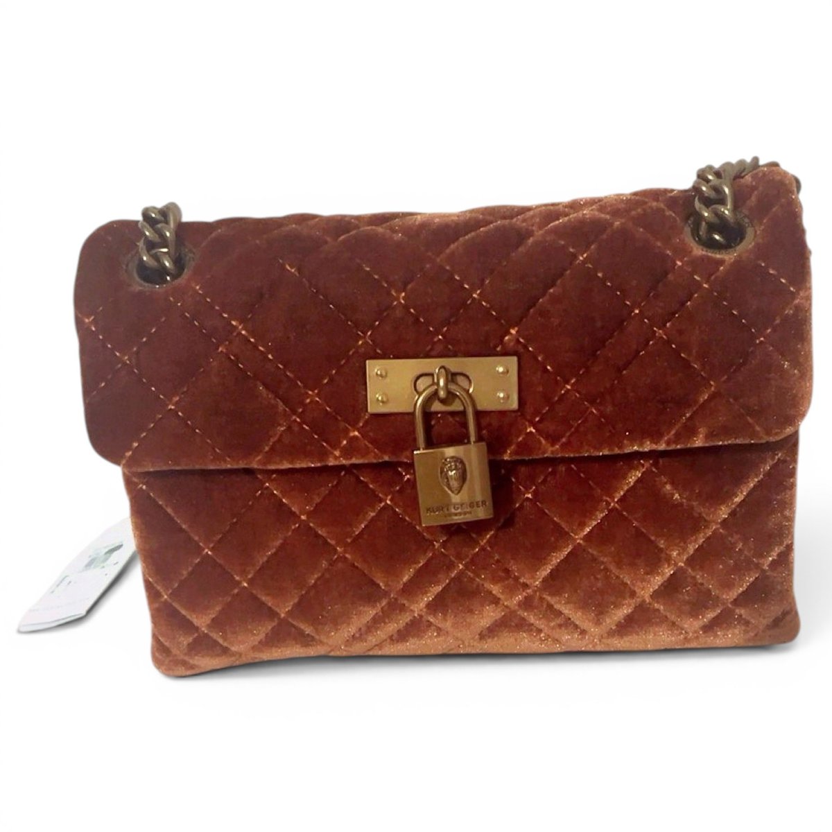 Velvet handbag