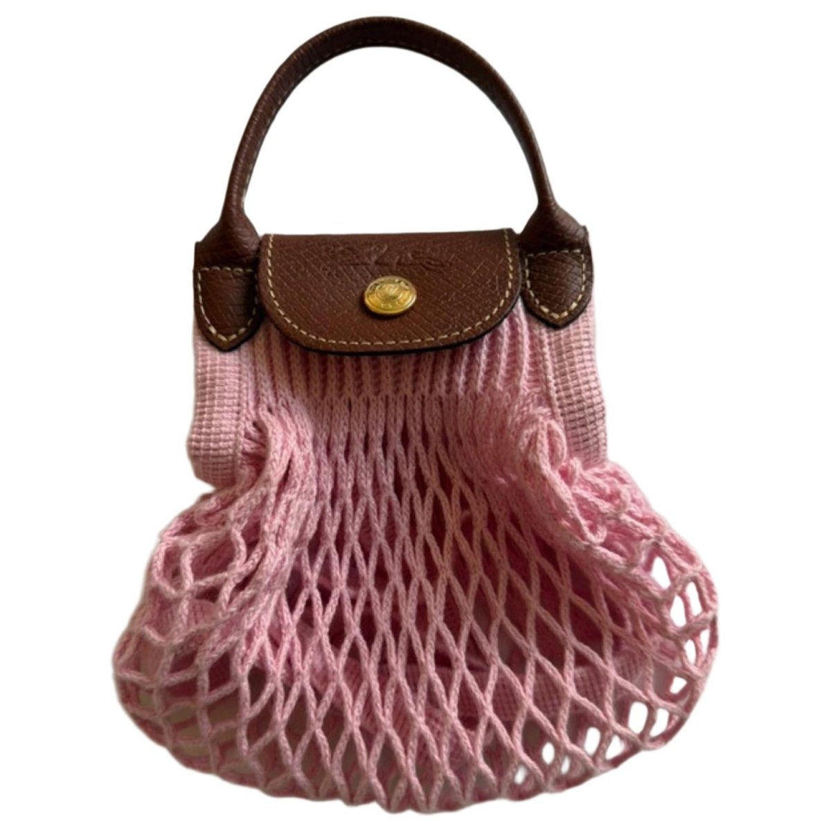 Pliage leather mini bag