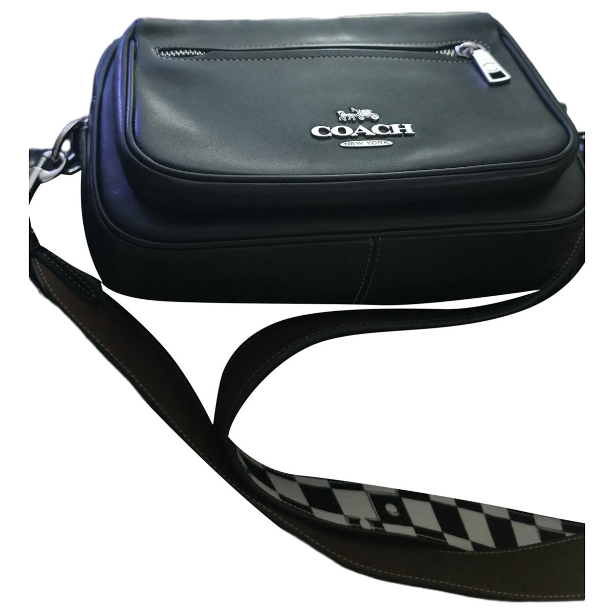 Smooth Crossbody leather crossbody bag