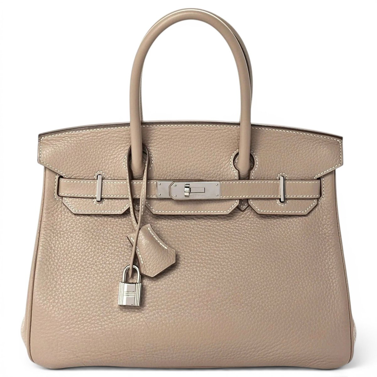 Birkin 30 leather handbag
